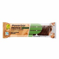 Powerbar Amande Salée Et Caramel ProteinPlus + Vegan 42g 12 Unités Protéine Barres Boîte